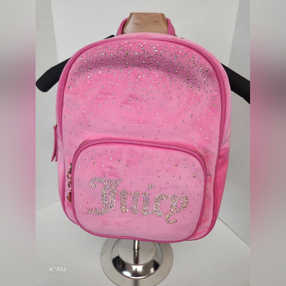 Juicy Couture Let It Shine Backpack Juicy Pink Style#11JCCT5JC-JB NWT Barbiecore